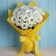 Букет цветов из:  Хризантемы в Русской Гвоздевке