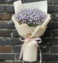 Букет цветов из:  Гипсофила в Русской Гвоздевке