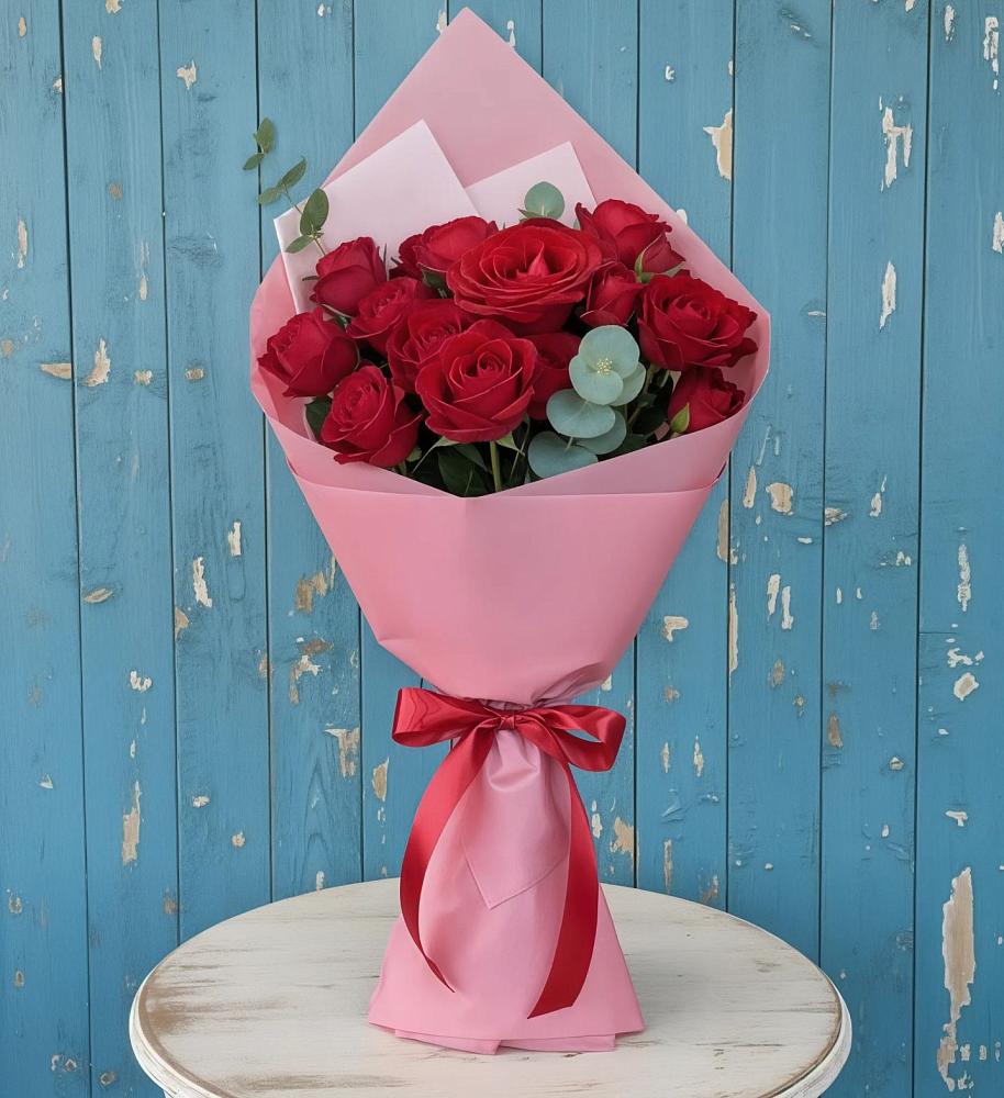 Букет цветов из: Розы в Русской Гвоздевке