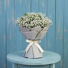 Букет цветов из:  Гипсофила #REPLACE_PRED# Русской Гвоздевке