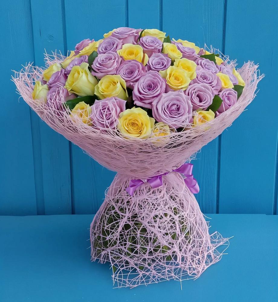 Букет 101 Волшебный Миг в Русской Гвоздевке