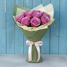 Букет Розы Фёрст Леди в Русской Гвоздевке