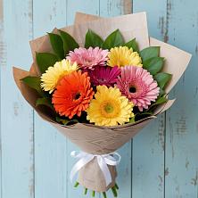 Букет цветов из:  Герберы в Русской Гвоздевке