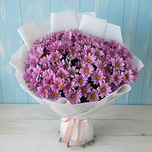 Букет цветов из:  Хризантемы в Русской Гвоздевке