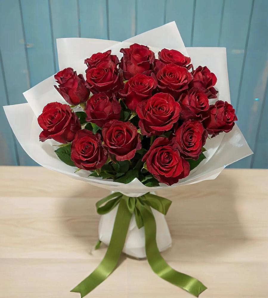 Букет Красные розы в Русской Гвоздевке