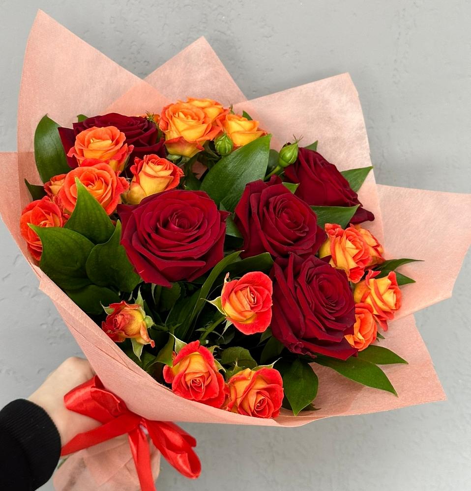 Букет Любовь и восторг в Русской Гвоздевке