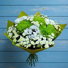 Букет цветов из:  Хризантемы в Русской Гвоздевке