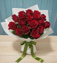 Букет Красные розы в Русской Гвоздевке