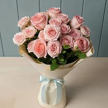 Букет Розовый шарм в Русской Гвоздевке
