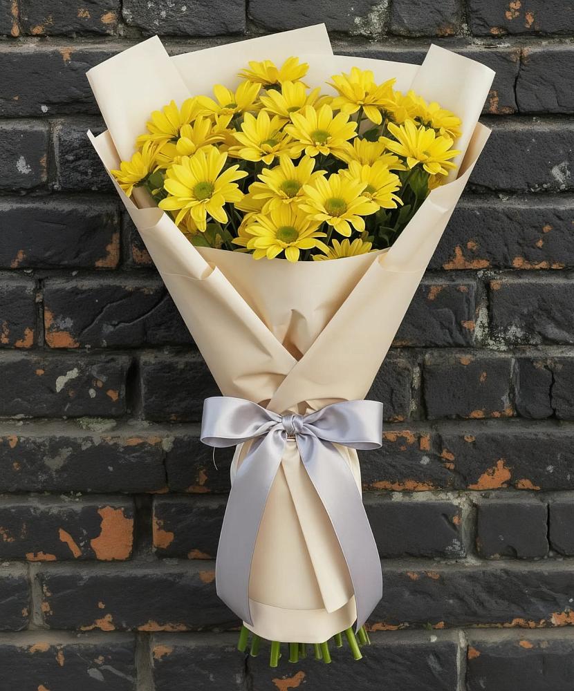 Букет цветов из: Хризантемы в Русской Гвоздевке