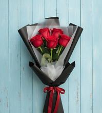 Букет цветов из:  Розы в Русской Гвоздевке