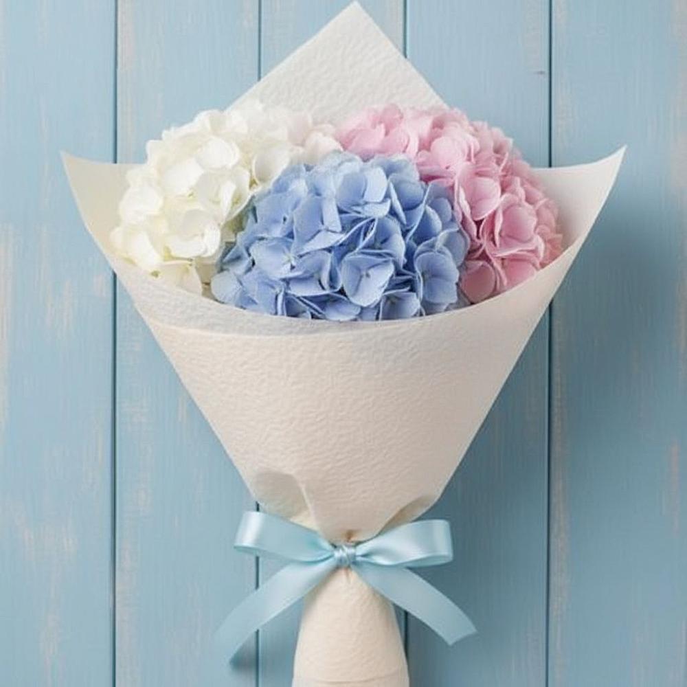 Букет цветов из: Гортензия в Русской Гвоздевке