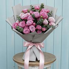 Букет цветов из:  Розы в Русской Гвоздевке